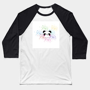 Kiss Panda Bear Baseball T-Shirt